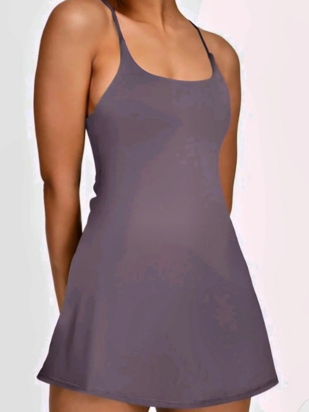 Halara Everyday Dress Mini Dress Purple Size 2X